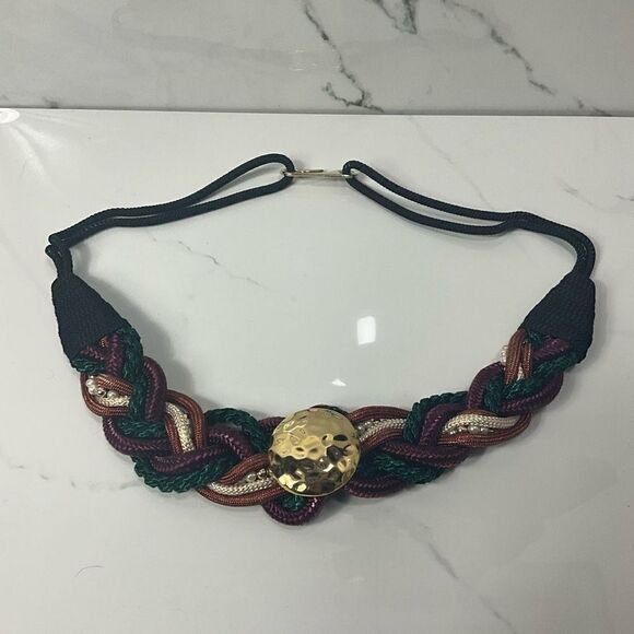 VINTAGE Braided Belt - Picture 1 of 2